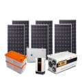 Solarsystem festgelegter Preis in China Wettbewerbsfähiger Preis Hochqualität 3 kW Lithium -Ion PWM MPPT Polykristalline Siliziumdachhermontage